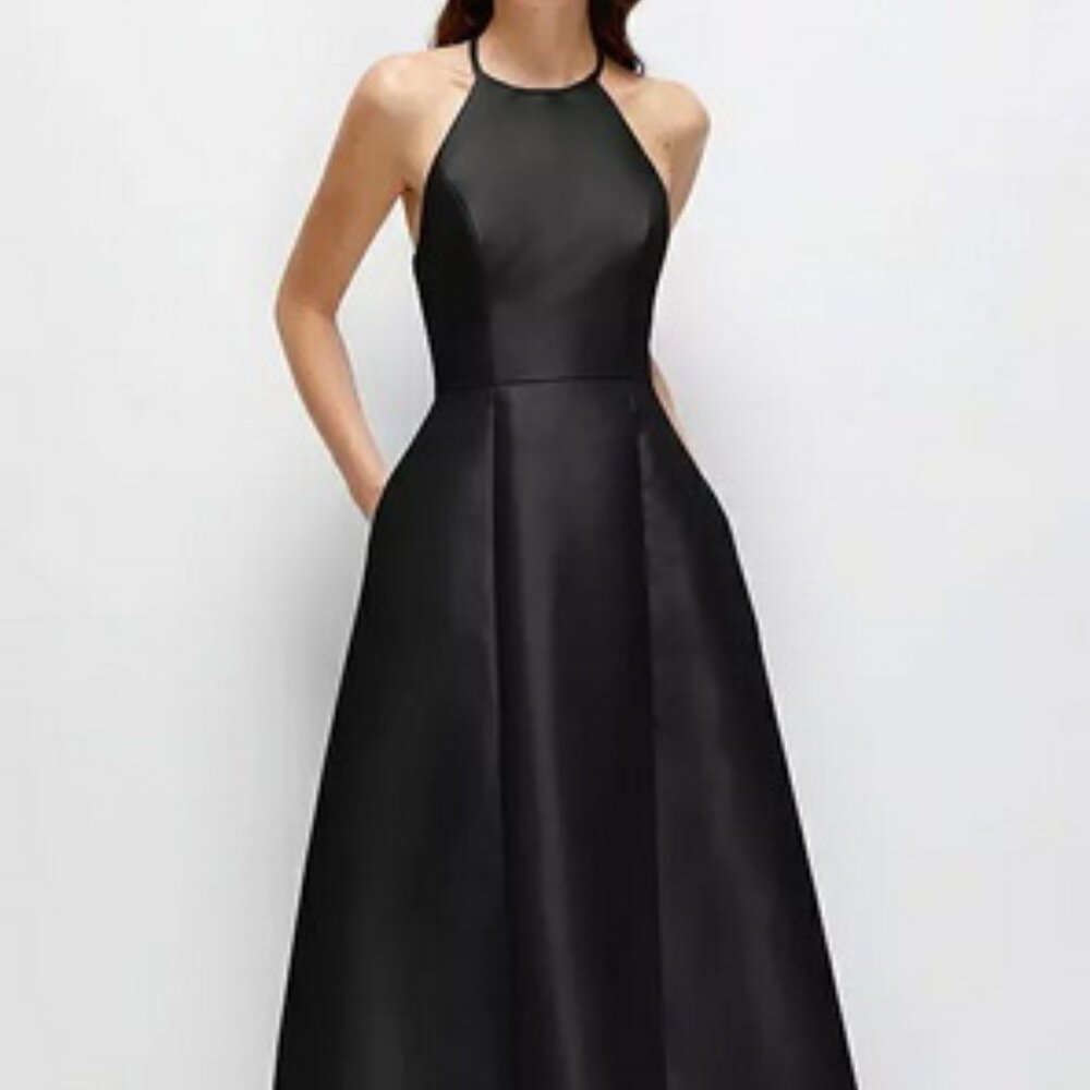 ALFRED SUNG Black Maxi Dress